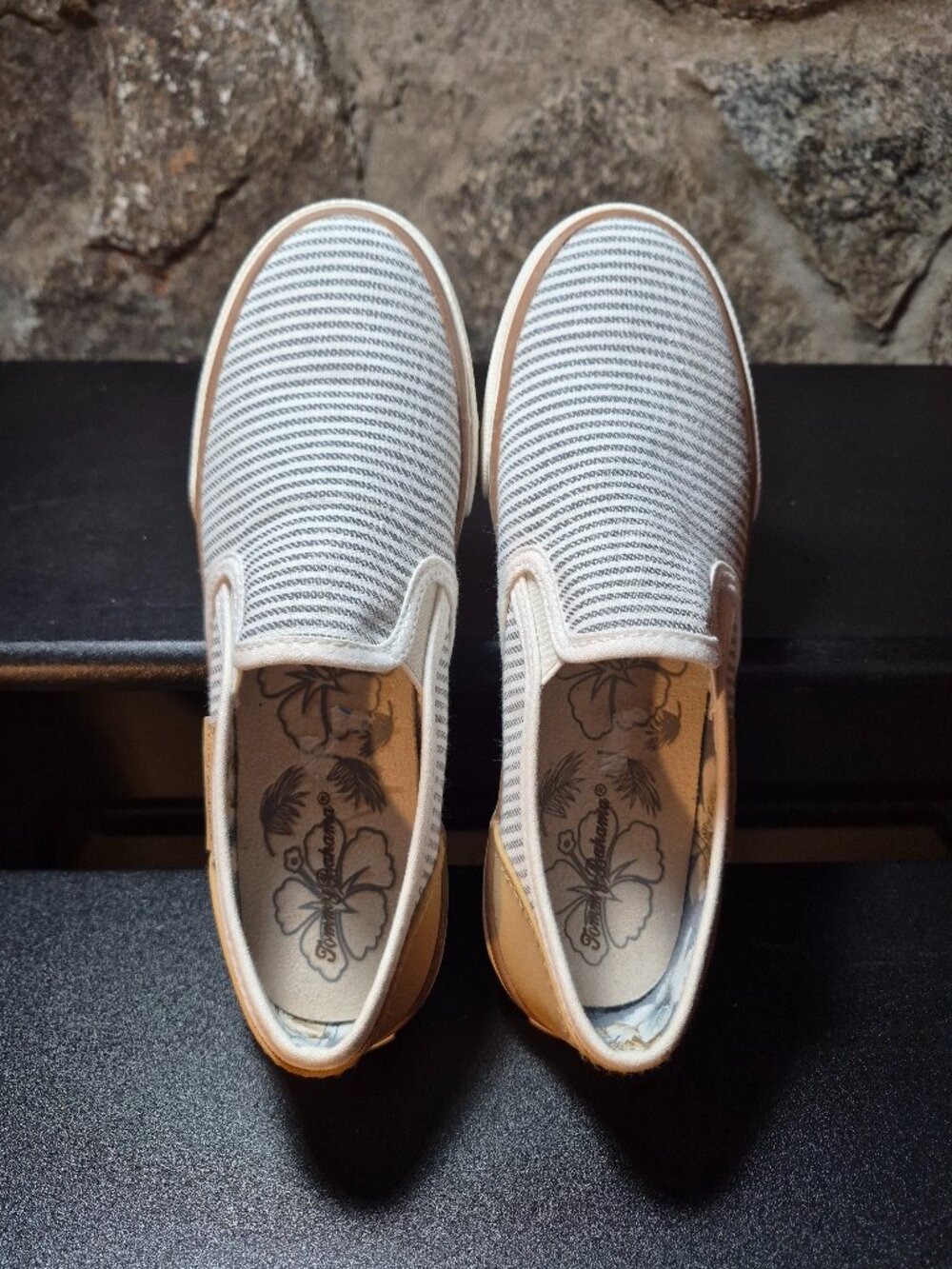 Tommy Bahama Women's Canvas Sailor Style Slip On